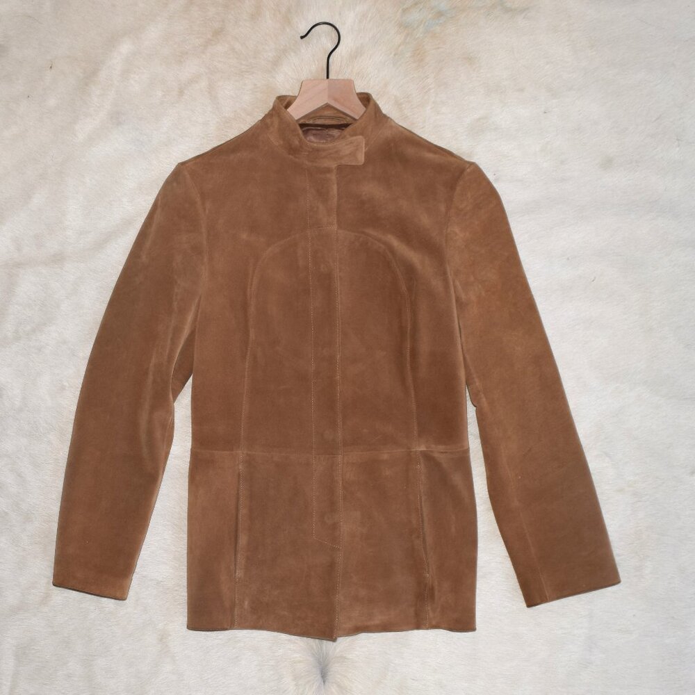 Vintage Sisley Suede Leather Jacket